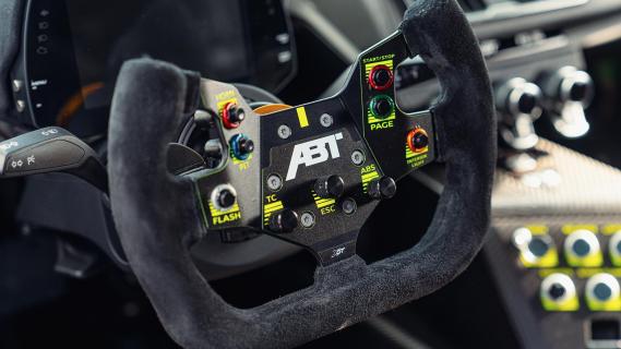 Abt GTX Audi R8 (2024) interieur stuur