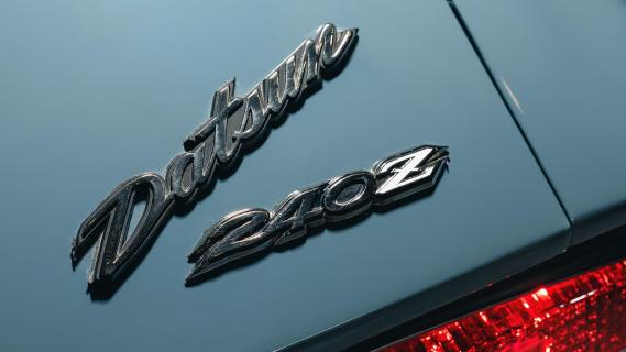 Elektrische Datsun 240Z Silent Classics badge