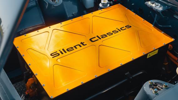 Elektrische Datsun 240Z Silent Classics batterij
