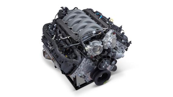 Ford Mustang V8 krat-motor 5,0-liter Coyote schuin voor boven