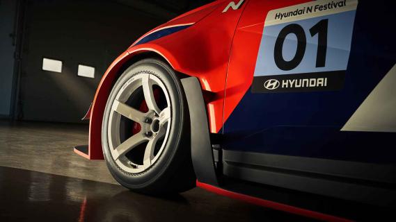 Hyundai Ioniq 5 N eN1 Cup raceklasse wiel