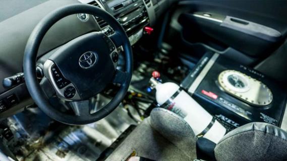 Snelste Toyota Prius interieur