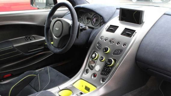 Aston Martin Vantage V8 AMR cockpit