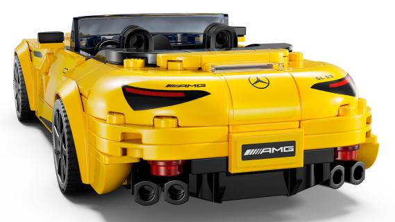 Mercedes-AMG Sl 63 Lego schuin achter