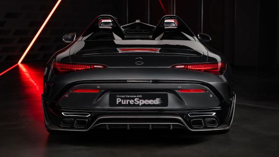 Mercedes-AMG PureSpeed conceptauto speedster achter