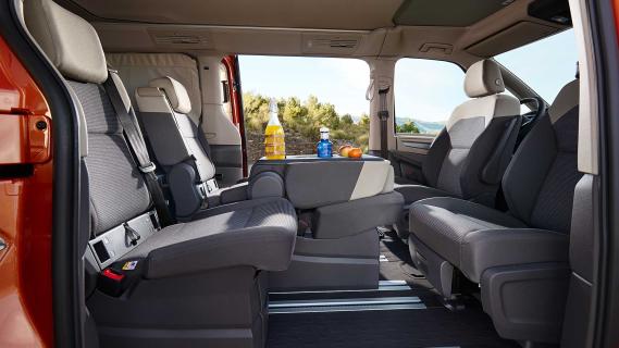 stoelen draaien volkswagen multivan california