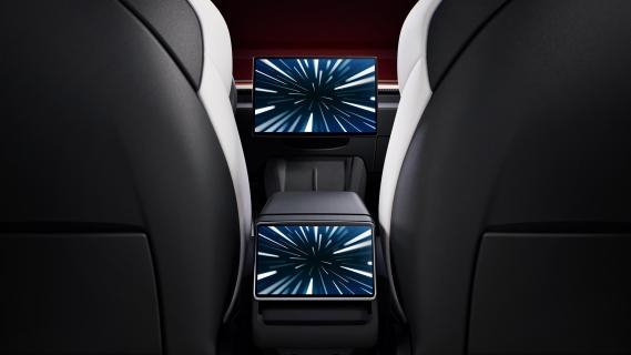 Tesla Model 3 Performance (2024) interieur schermen