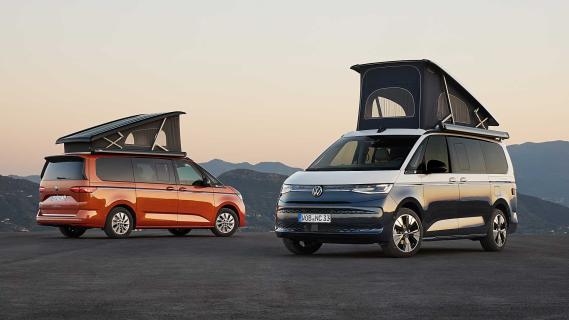 Volkswagen California Multivan Ocean en Beach