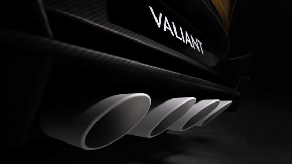 Aston Martin Valiant uitlaat