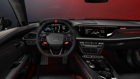 Audi RS e-tron GT (2024) interieur overzicht