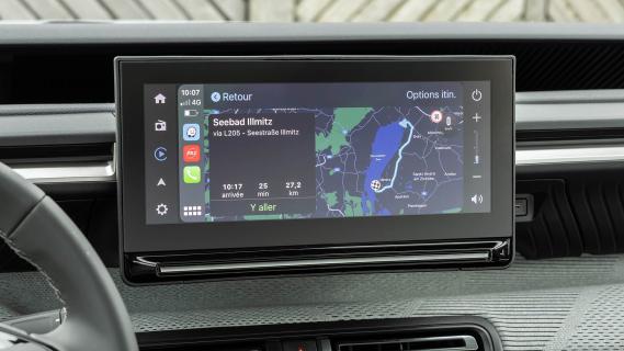 Citroën ë-C3 Max 2024 review: interieur detail display scherm