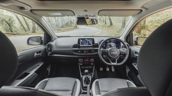 Kia Picanto (2024) interieur dashboard