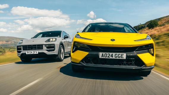 Lotus Eletre R vs Porsche Cayenne Turbo E-Hybrid