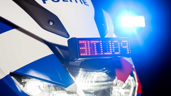 politie motorfiets BMW R 1250 RT-P bord POLITIE