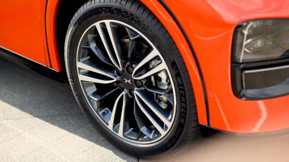 Xpeng G6 AWD Performance 2024 review: detail wiel velg