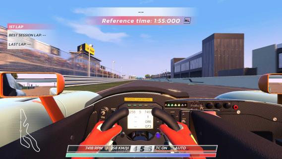 Hot Lap Racing Nintendo Switch racespel screenshot onboard