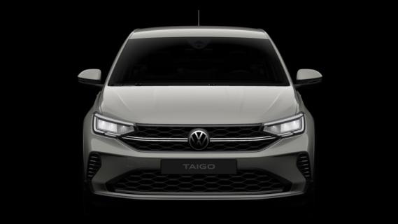 Standaard Volkswagen Taigo 1.0 TSI handbak grijs voor (2024)