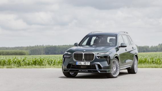 Alpina XB7 Manufaktur groen zijkant voor