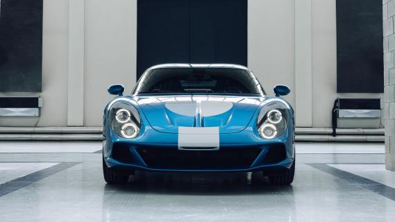 Zagato AGTZ Twin Tail blauw voorzijde