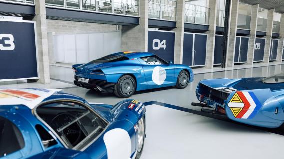 Zagato AGTZ Twin Tail blauw zijkant rechts achter