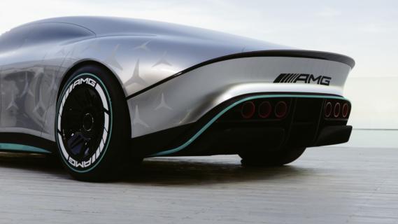 Mercedes-AMG Vision achterzijde