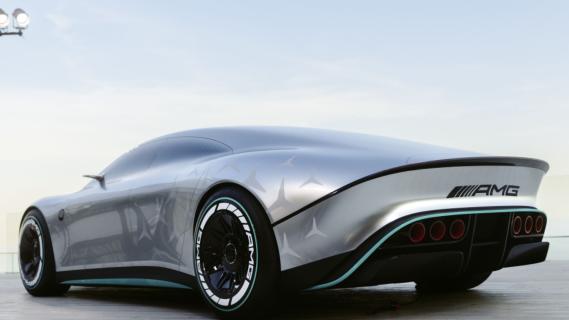 Mercedes-AMG Vision voor achter zijkan