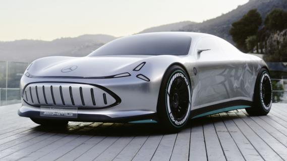 Mercedes-AMG Vision voor zijkant