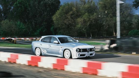 ErreErre Fuoriserie Alleggerita (omgebouwde Alfa Romeo Giulia) circuit