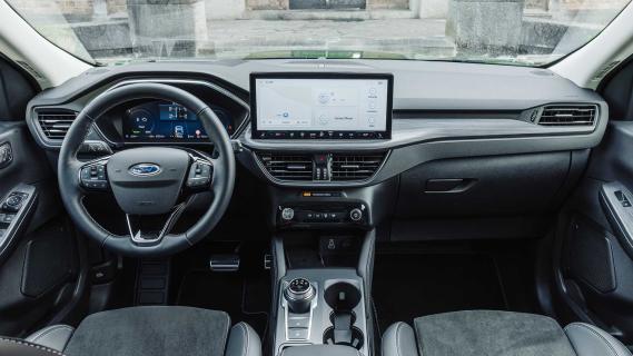 Ford Kuga PHEV dashboard en interieur (facelift, 2024)