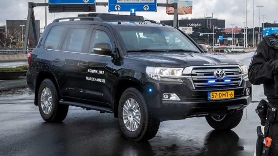 Toyota Land Cruiser Marechaussee Schiphol