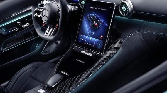 Mercedes-AMG GT Pro Motorsport Collectors Edition (2024) zwart interieur dashboard