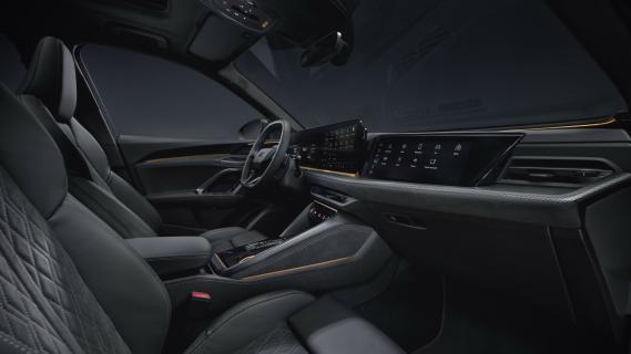 nieuwe Audi Q5 (2025) interieur zijkant