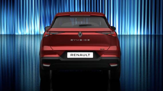 Renault Symbioz Evolution 145 (2024) rood achterkant