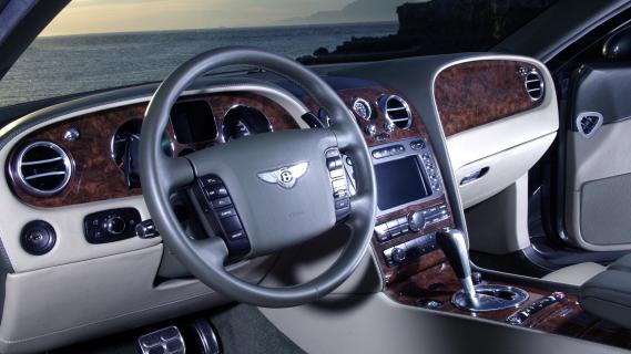 Bentley Continental GT interieur grijs