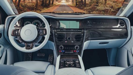 Brabus Rolls-Royce Cullinan Widestar 700 Blue Sky interieur dashboard