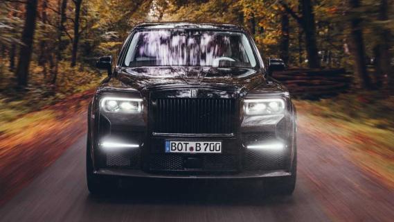 Brabus Rolls-Royce Cullinan Widestar 700 Blue Sky voorzijde