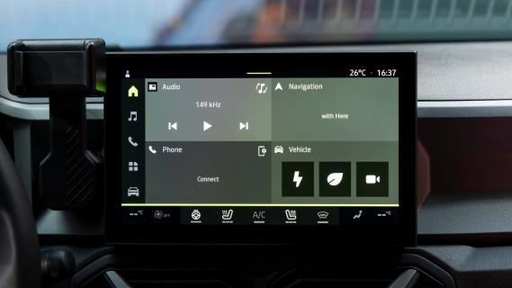 Dacia Bigster (2024) interieur infotainmentsysteem