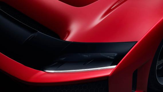 Ferrari F80 2024 detail koplamp