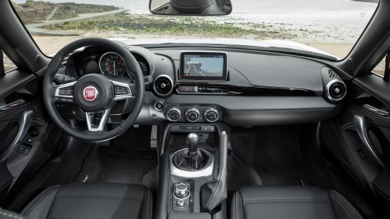 Fiat 124 Spider interieur