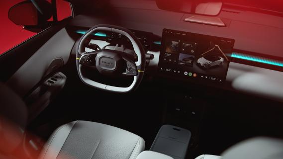 Lynk & Co 02 (2024) interieur wit dashboard