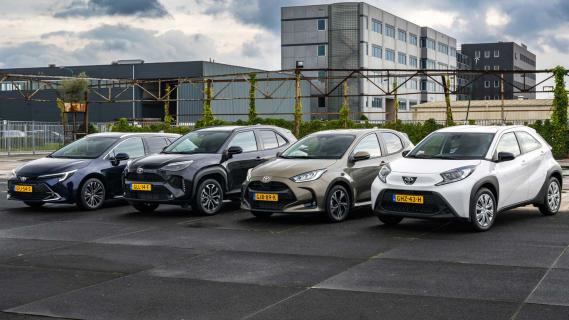 Toyota Aygo X, Yaris, Yaris Cross en Corolla op Nederlands kenteken