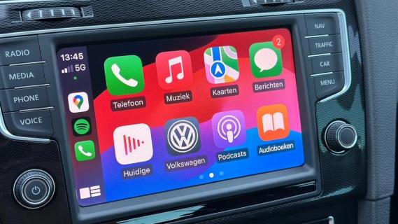 Volkswagen Golf GTI Performance groen (2016) Apple CarPlay