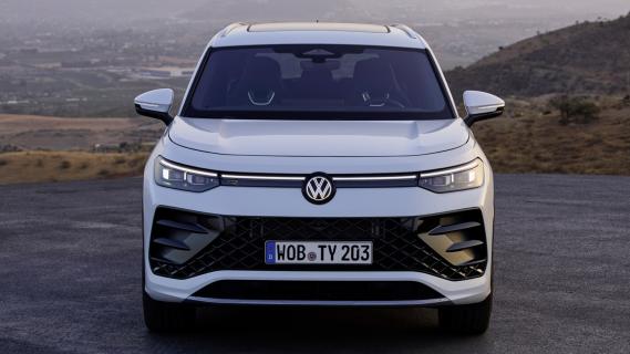 Volkswagen Tayron (2024) wit voorkant