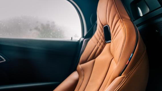 BMW Z4 interieur cognac leren sportstoel