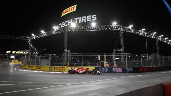 GP Las Vegas 2024 preview - Leclerc door de bocht