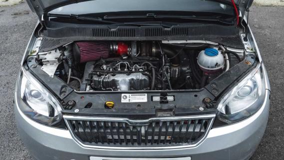 Skoda Citigo diesel met 276 pk en vierwielaandrijving