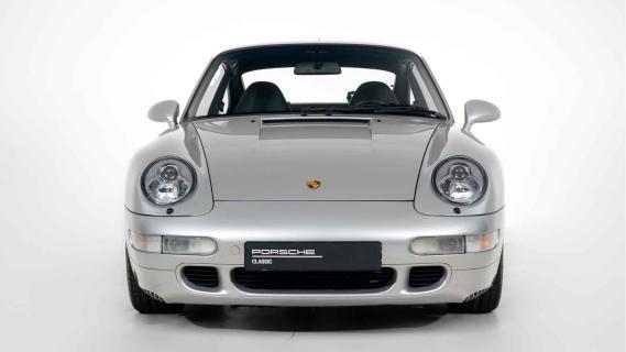 Porsche 911 Turbo WLSII (993) grijs (1998) voorzijde