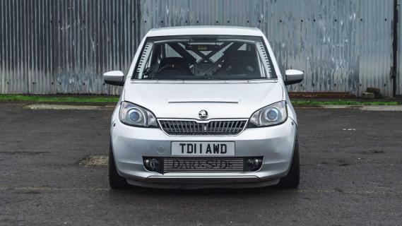 Skoda Citigo diesel met 276 pk en vierwielaandrijving