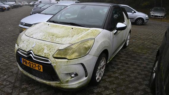 Citroen DS3 bij Domeinen (smerig)