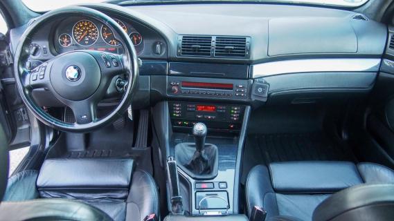 BMW M5 Touring (E39) grijs (2003) interieur dashboard